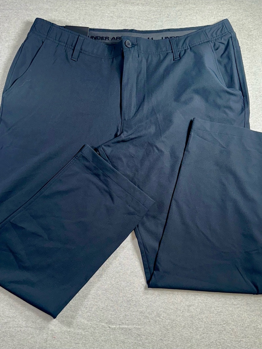 Under Armour Men's Navy Performance Pants NWT Sz 42x32 NWT UA